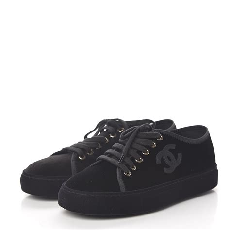 chanel velvet sneakers|Chanel shoes near me.